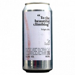 L'Apaisée L'Apaisée - To the Beautiful Climbing - 10.5 % - 44cl - Can - La Mise en Bière