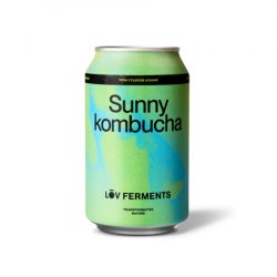 Lov ferments PACK 12 LATAS SUNNY KOMBUCHA  330ml - Lov ferments