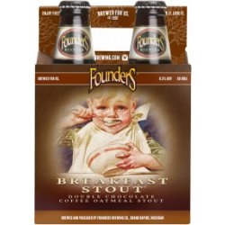 Founders Breakfast Stout 12oz 4pk Btl - Luekens Wine & Spirits