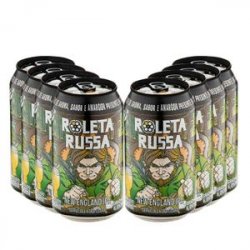 Pack 8 s Roleta Russa New England IPA Lata 350ml - CervejaBox