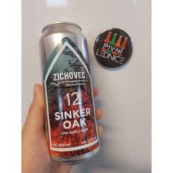 Zichovec Sinker Oak 12°5,1% 0,5l - Pivní lednice