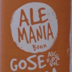 Ale-Mania Gose Mania - Bierlager