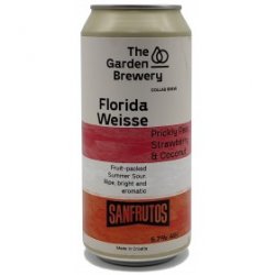 The Garden Brewery / SanFrutos Florida Weisse Prickly Pear, Strawberry & Coconut The Garden Brewery / SanFrutos Florida Weisse Prickly Pear, Strawberry & Coconut