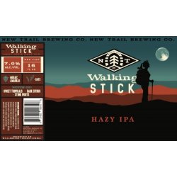 New Trail Brewing Walking Stick Hazy IPA 4 pack 16 oz. Can - Petite Cellars