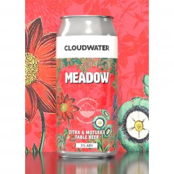 Cloudwater, Meadow, Citra & Motueka Table Beer, 3.0%, 440ml - The Epicurean