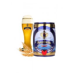 Bia Arcobrau Weissbier Hell 5.3%  Bom 5l - PHouse – Đồ Uống Cao Cấp