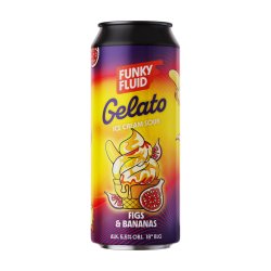 Funky Fluid Gelato: Figs & Bananas 500ml - Funky Fluid