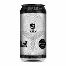 Siren  Indie Rabble  A Hoppy Place - Still Spinning - 6.8% IPA - 440ml Can - The Triangle