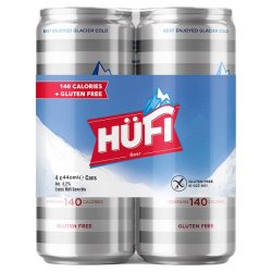 Hufi Gluten Free Beer 4 pack 440ml Can - Molloys