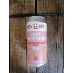 Brew York Hop Sessions 014 4.2% (440ml can) - waterintobeer