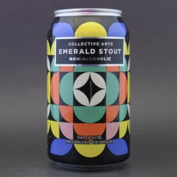 Collective Arts - Emerald Stout: Non Alcoholic - 0.4% (355ml) - Ghost Whale