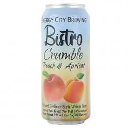 Energy City Brewing Bistro Peach & Apricot Crumble