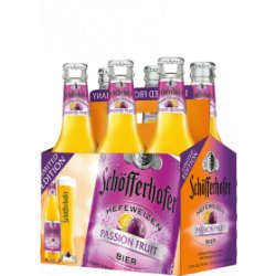 Schofferhofer Passion Fruit Hefe 12oz 6pk Btl - Luekens Wine & Spirits