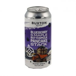 Buxton Brewery - Blueberry & Maple Buttermilk Pancake Stack - Bierloods22