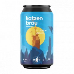 Katzenbrau Italian Pilsner 4,8% Vol 33 Cl Lattina - Beer Solution