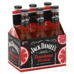 Jack Daniels Punch 10oz 6Pk Btl - Luekens Wine & Spirits