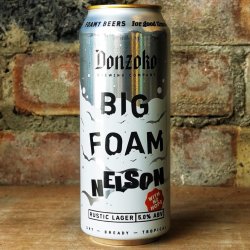 Donzoko Big Foam Nelson 5% (500ml) - Caps and Taps