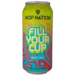 Hop Nation Fill Your Cup Hazy IPA 440mL ABV 5.8% - Hopshop