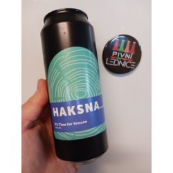 Haksna It’s Time For Simcoe 14°6,4% 0,5l - Pivní lednice