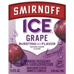 Smirnoff Ice Grape