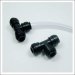 Pieza T para conexiones rápidas ø12mm exterior Pieza T para conexiones rápidas ø12mm exterior