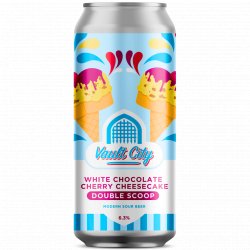 Vault City Brewing White Chocolate Cherry Cheesecake Double Scoop