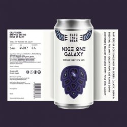 Electric Bear Brewing Co Nice One Galaxy Electric Bear Brewing Co Nice One Galaxy