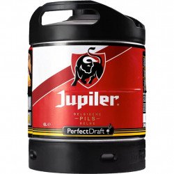 Barril Jupiler 6L. Perfect Draft - Cervezasonline.com