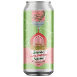 Vault City Brewing Rhubarb Drizzleberry Cupcake