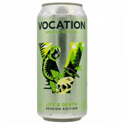 Vocation – Life & Death Session Edition - Rebel Beer Cans