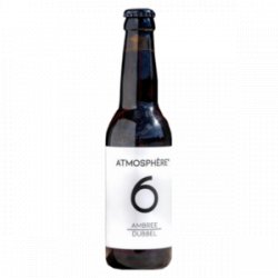 Brasserie Atmosphère°  N°6 Ambrée Dubbel 33cl - Hyperboissons