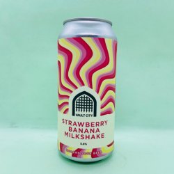 Vault City Brewing. Strawberry Banana Milkshake [Sour] - Alpha Bottle Shop & Tap