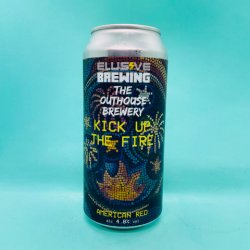 Elusive Brewing. Kick Up The Fire [American Red Ale] - Alpha Bottle Shop & Tap