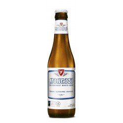 MONGOZO Blanche Belge SANS GLUTEN 4.8° 33 cl  - Sourire Des Saveurs