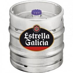 Estrella Galicia 30 litros Keg (un barril extra con alquiler de dispensador) - Todocerveza