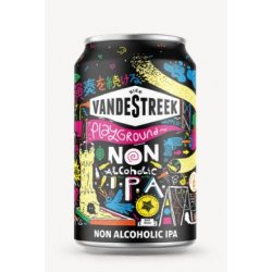 vandeStreek bier Playground Non Alcoholic IPA vandeStreek bier Playground Non Alcoholic IPA