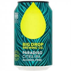 BIG DROP BREWING CO Paradiso Citra IPA 0.5% - Beer Paradise