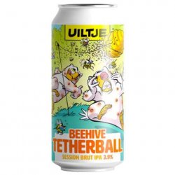 Uiltje Beehive Tetherball Session Brut IPA 440mL - The Hamilton Beer & Wine Co