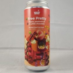 Magic Road Free Pretty Peach, Passionfruit & White Chocolate    THTBBE 0823 - Gedeelde Vreugde