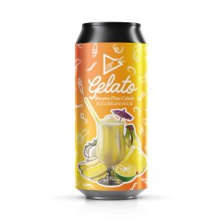 Funky Fluid Gelato: Banana Pina Colada 500ml - Funky Fluid