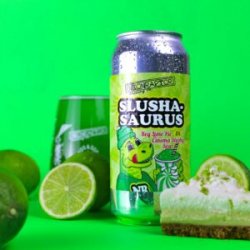 Neon Raptor  Slushasaurus: Key Lime Pie [5% Fruited Cinema Slushy Sour] - Red Elephant