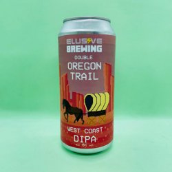 Elusive Brewing. Double Oregon Trail [West Coast DIPA] - Alpha Bottle Shop & Tap