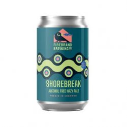 Firebrand Shorebreak Alcohol Free Hazy Pale 0.5% 330ml - Drink Finder