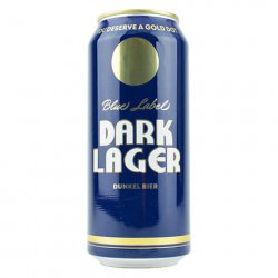 Gold Dot Blue Label Dark Lager - CraftShack