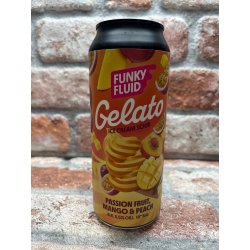 Funky Fluid Gelato: Passion Fruit, Mango & Peach