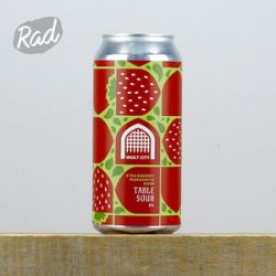 Vault City Strawberry Margarita Gose - Radbeer