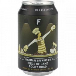 Frontaal Piece Of Cake Rocky Road Imperial Pastry Stout - Drankgigant.nl