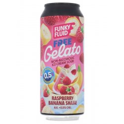 Funky Fluid Free Gelato: Raspberry Banana Shake Funky Fluid Free Gelato: Raspberry Banana Shake