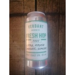 Verdant Brewing Co Fresh Hop 2025 (Citra, Krush, Mosaic, Simcoe)