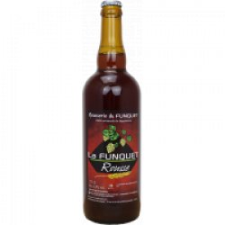 Brasserie Du Funquet La Funquet Rousse 75cl - Charlemagne Boissons